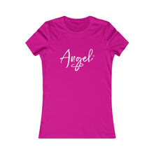 Cargar imagen en el visor de la galería, Bluhumun Angel Women's Fitted Short Sleeve T-Shirt