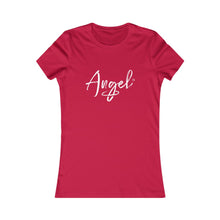 Cargar imagen en el visor de la galería, Bluhumun Angel Women's Fitted Short Sleeve T-Shirt