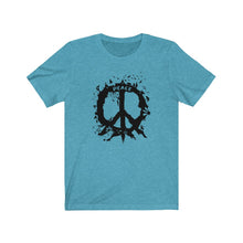 Cargar imagen en el visor de la galería, Bluhumun Peace Unisex  Short Sleeve T-Shirt