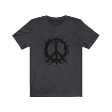 Cargar imagen en el visor de la galería, Bluhumun Peace Unisex  Short Sleeve T-Shirt