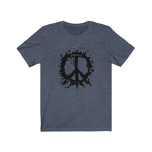 Cargar imagen en el visor de la galería, Bluhumun Peace Unisex  Short Sleeve T-Shirt