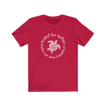 Cargar imagen en el visor de la galería, Bluhumun Protect Sea Turtles Unisex Short Sleeve T-Shirt