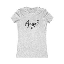 Cargar imagen en el visor de la galería, Bluhumun Angel Women's Fitted Short Sleeve T-Shirt