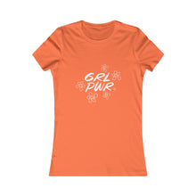 Cargar imagen en el visor de la galería, Bluhumun Grl Pwr Women's Fitted Short Sleeve T-Shirt