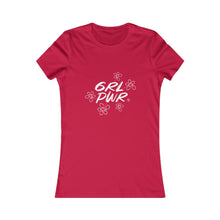 Cargar imagen en el visor de la galería, Bluhumun Grl Pwr Women's Fitted Short Sleeve T-Shirt