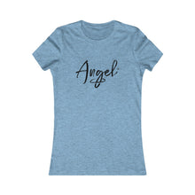 Cargar imagen en el visor de la galería, Bluhumun Angel Women's Fitted Short Sleeve T-Shirt