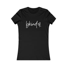 Load image into Gallery viewer, Bluhumun  BKind Women's Fitted Short Sleeve T-Shirt