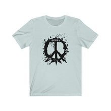 Cargar imagen en el visor de la galería, Bluhumun Peace Unisex  Short Sleeve T-Shirt