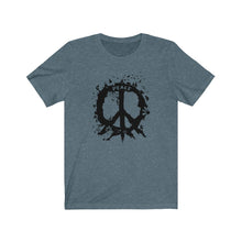 Cargar imagen en el visor de la galería, Bluhumun Peace Unisex  Short Sleeve T-Shirt