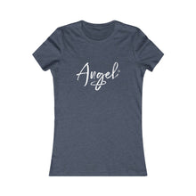 Cargar imagen en el visor de la galería, Bluhumun Angel Women's Fitted Short Sleeve T-Shirt