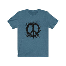 Cargar imagen en el visor de la galería, Bluhumun Peace Unisex  Short Sleeve T-Shirt
