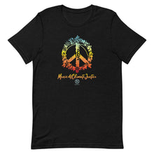 Cargar imagen en el visor de la galería, Bluhumun Music 4 Climate Justice Unisex Crew Neck Short Sleeve T-Shirt