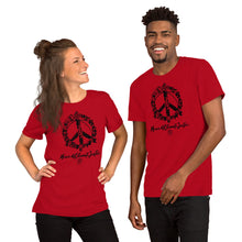 Cargar imagen en el visor de la galería, Bluhumun Music 4 Climate Justice Unisex Crew Neck Short Sleeve T-Shirt Black