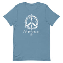 Load image into Gallery viewer, Bluhumun Fight Climate Injustice Unisex Short Sleeve T-Shirt Rev