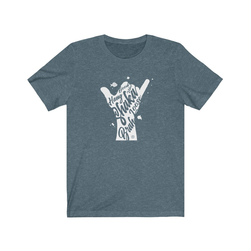 Bluhumun Shaka Brah Unisex Short Sleeve T-Shirt