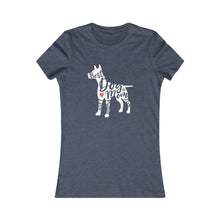 Load image into Gallery viewer, Bluhumun Best Dog Mom Ever Women&#39;s Premium Fitted Short Sleeve T-Shirt
