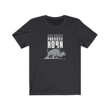 Load image into Gallery viewer, Bluhumun Rhino Protect The Horn Unisex Short Sleeve T-Shirt
