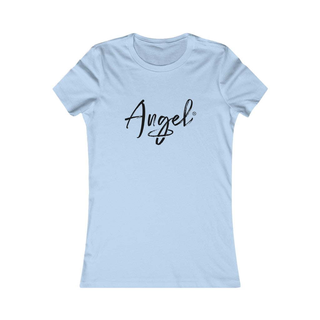 Bluhumun Angel Women's Fitted Short Sleeve T-Shirt
