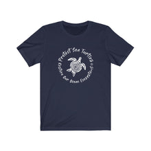 Load image into Gallery viewer, Bluhumun Protect Sea Turtles Unisex Short Sleeve T-Shirt

