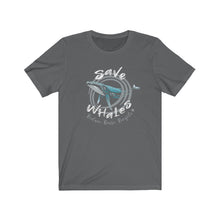 Load image into Gallery viewer, Bluhumun Save The Whales Unisex Short Sleeve T-Shirt
