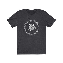 Load image into Gallery viewer, Bluhumun Protect Sea Turtles Unisex Short Sleeve T-Shirt
