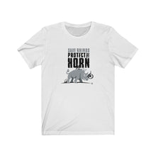 Load image into Gallery viewer, Bluhumun Rhino Protect The Horn Unisex Short Sleeve T-Shirt
