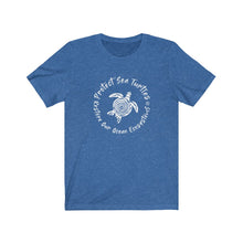 Load image into Gallery viewer, Bluhumun Protect Sea Turtles Unisex Short Sleeve T-Shirt
