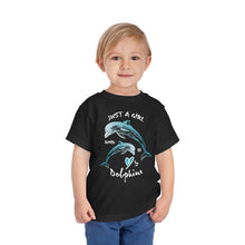 Load image into Gallery viewer, Bluhumun Dolphin Love Toddler&#39;s Unisex Short Sleeve T-Shirt
