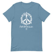 Load image into Gallery viewer, Bluhumun Fight Climate Injustice Unisex Short Sleeve T-Shirt Rev
