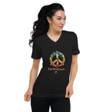 Load image into Gallery viewer, Bluhumun Unisex V-Neck Short Sleeve T-Shirt
